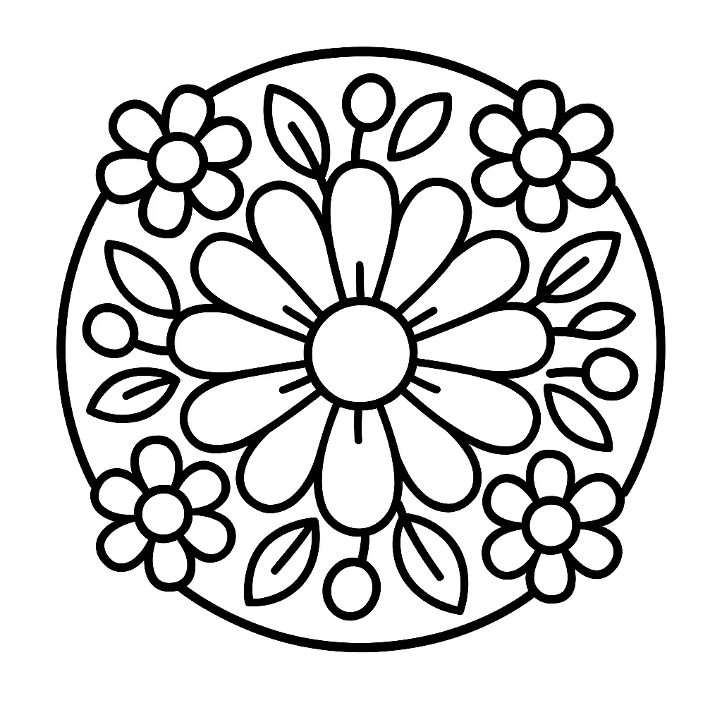 40+ Nature & Seasons Coloring Pages (Bold & Easy) – Free PDF Printables